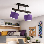 Plafon z drewna w stylu młodzieżowym ASTIR 2-punktowa regulowana