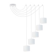 Biała lampa wisząca WAIKIKI W5