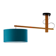 Drewniana lampa sufitowa do pokoju młodzieżowego FOGGIA