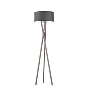 Designerska lampa drewniana tripod do salonu i sypialni ELX