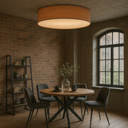 Duży plafon sufitowy z abażurem o średnicy 100 cm MEDINA ECO fi - 100 cm