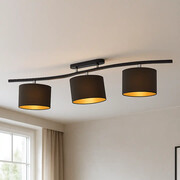 Regulowana 3 punktowa lampa sufitowa na listwie CARTAGENA GOLD