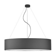 Lampa wisząca PORTO fi - 100 cm - kolor grafitowy