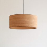 Kuchenna lampa wisząca nad stół SINTRA ECO fi - 40 cm - kolor dąb sonoma