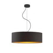 Żyrandol do jadalni nad stół HAJFA GOLD fi - 60 cm