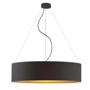 Lampa wisząca nad stół PORTO GOLD fi - 80 cm