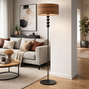 Designerska lampa podłogowa do salonu BERMUDY ECO