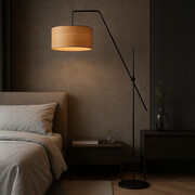 Designerska lampa podłogowa z regulacją wysokości BILBAO ECO