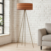 Designerska lampa stojąca na metalowych nogach IBIZA ECO