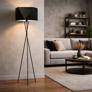 Nowoczesna lampa do salonu z włącznikiem nożnym DAKAR