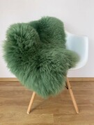 Skóra owcza - Szmaragdowa zieleń Janosik