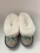 Kapcie góralskie - Bambosze regionalne - KHAKI Janosik