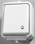 Przycisk dzwonek hermetyczny Schneider Cedar WNT101C01 natynkowy IP44 biały - wysyłka w 24h Schneider