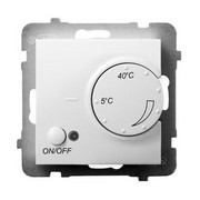 Regulator temperatury Ospel Aria RTP-1UN/m/00 z czujnikiem napowietrznym biały OSPEL