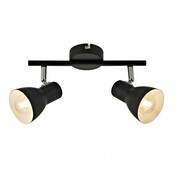 Italux Riado SPL-3422-2-BL plafon lampa sufitowa spot 2x40W E14 czarny ITALUX