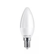 Żarówka LED Lumax SMD LL098C 6W E14 C37 6000 475LM świeczka biała LUMAX