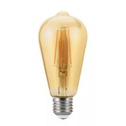 Żarówka LED Lumax Amber LC150 8W E27 ST64 2200K 700LM bursztynowa dekoracyjna filament LUMAX