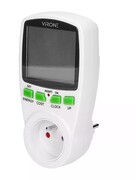 Watomierz Orno EM-1 kalkulator energii z wyświetlaczem LCD biały - wysyłka w 24h ORNO
