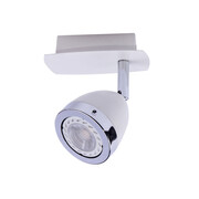 Italux Calasa SPL-9372-1A WH plafon lampa sufitowa spot 1x35W GU10 biały/chrom ITALUX