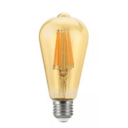 Żarówka LED Lumax Amber LC151 12W E27 ST64 1300LM bursztynowa dekoracyjna filament - wysyłka w 24h LUMAX