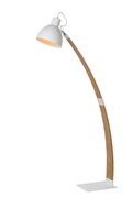 Lucide Curf 03713/01/31 lampa stojąca podłogowa 1x60W E27 biała LUCIDE