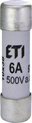 Wkładka bezpiecznikowa ETI Polam 002620005 6A gG 500V 10x38mm cylindryczna zwłoczna - wysyłka w 24h ETI