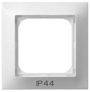 Ramka pojedyncza Ospel Impresja RH-1Y/00 do łączników IP44 biała - wysyłka w 24h OSPEL