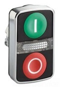 Napęd przycisku podwójny zielony/czerwony /O-I/ z podświetleniem z samopowrotem ZB4BW7A3741 Schneider - WYPRZEDAŻ. OSTATNIE SZTUKI! - wysyłka w 24h Schneider