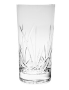 Kryształowe szklanki do wody i drinków 320ml Mrożony Listek 6 sztuk MaRika