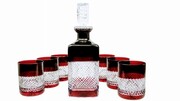Rubinowy zestaw do Whisky Krateczka MaRika