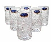 Kryształowe kieliszki do wódki 30ml Ananas 6 sztuk MaRika