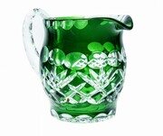 Szmaragdowy kryształowy dzbanek 100 ml Ananas MaRika