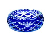 Kryształowa kobaltowa popielnica MaRika