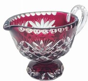 MaRika crystal Kryształowa Rubinowa sosjerka Ananas MaRika