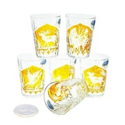 Kryształowy kieliszek do wódki z wygrawerowanym motywem zwierząt 80ml MaRika
