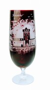 Kryształowy pokal do piwa z grawerem MaRika