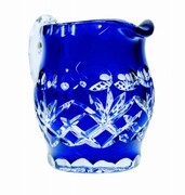 Kobaltowy kryształowy dzbanek 100 ml Ananas MaRika
