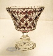 Rubinowa kryształowa Paterka Rumcajs 16 cm Ananas MaRika