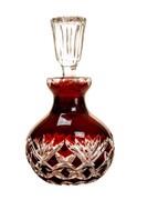 Rubinowa kryształowa karafka 175 ml Ananas MaRika