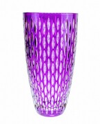 Ametystowy kryształowy wazon 20 Pestka MaRika