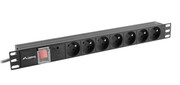 Lanberg Listwa zasilająca Rack PDU 19