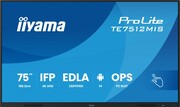 IIYAMA Monitor 75 cali TE7512MIS-B4AG 40pkt,IPS,4K,24/7,7H, ANDROID 14, RK3576, 8/128GB, EDLA, Essential IIYAMA