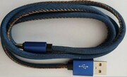 Gembird Kabel USB 2.0 Type C premium jeans 1 m Gembird