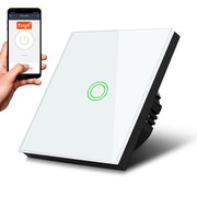 Maclean Dotykowy włącznik światła pojedynczy Wi-Fi SMART MCE715W biały Maclean