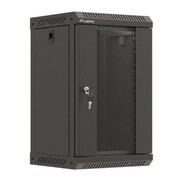 Lanberg Szafa instalacyjna rack wisząca 10 cali 9U 300x300 czarna Lanberg