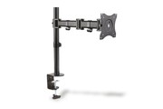 Digitus Stojak biurkowy pojedycz z zaciskiem, 1xLCD, max. 27'', max. 8kg, uchylno-obrotowy 360 (PIVOT) Digitus