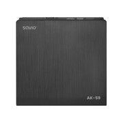 Savio Zewnętrzna nagrywarka typu Slim CD/DVD R/RW, USB-C/USB-A, AK-59 Savio