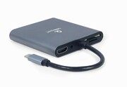 Gembird Adapter USB-C Hub HDMI USB-C PD VGA USB 3.0 Audio Card Gembird