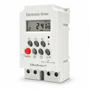Qoltec Elektroczniczny programator czasowy na szynę DIN PC0629 Qoltec