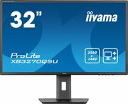 IIYAMA Monitor 32 cale XB3270QSU-B1 IPS,WQHD,HDMI,DP,100Hz,250cd,3ms,2x2W, 3xUSB(3.2),FlickerFree,VESA,HAS(150mm) IIYAMA
